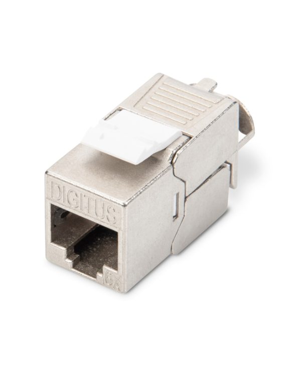 Digitus Keystone Module Insert STP RJ45/LSA Cat.6a ToolFree Silver DN-93615
