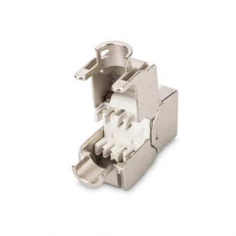 Digitus Keystone Module Insert STP RJ45/LSA Cat.5e ToolFree Silver DN-93512 - Image 2