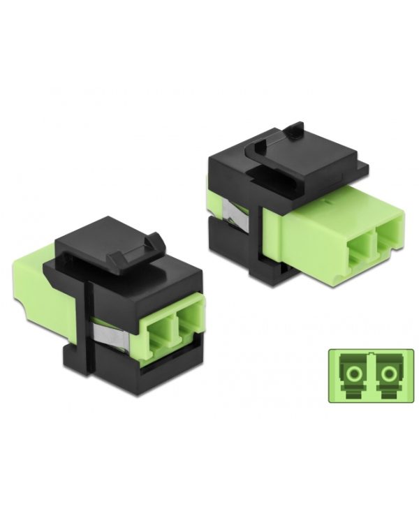 Delock Keystone Module Insert LC MM Duplex Ivory 86330
