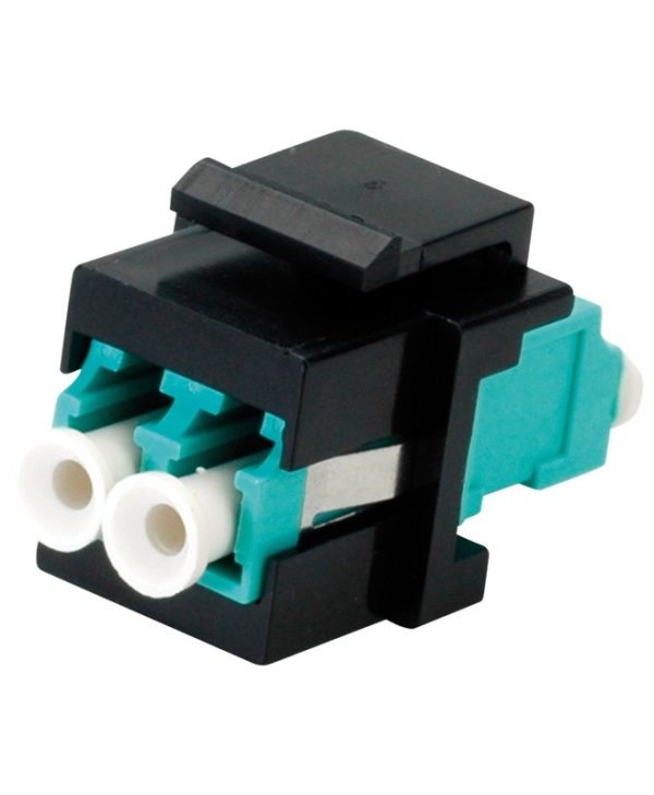 Roline Keystone Module Insert LC MM Duplex Teal 21.17.0001-20