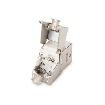 Digitus Keystone Module Insert STP RJ45/LSA Cat.6a Cable Manager Silver 24-pics DN-93617-24 - Image 6
