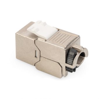 Digitus Keystone Module Insert STP RJ45/LSA Cat.6a Cable Manager Silver DN-93617 - Image 2