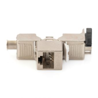 Digitus Keystone Module Insert STP RJ45/LSA Cat.6a Cable Manager Silver DN-93617 - Image 4