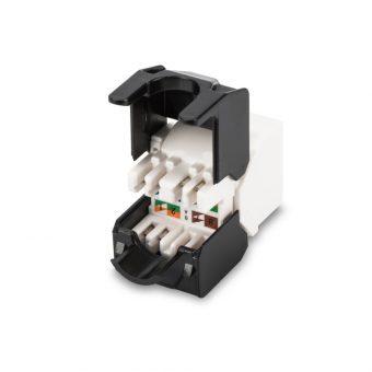 Digitus Keystone Module Insert UTP RJ45/LSA Cat.5e ToolFree White DN-93502 - Image 2