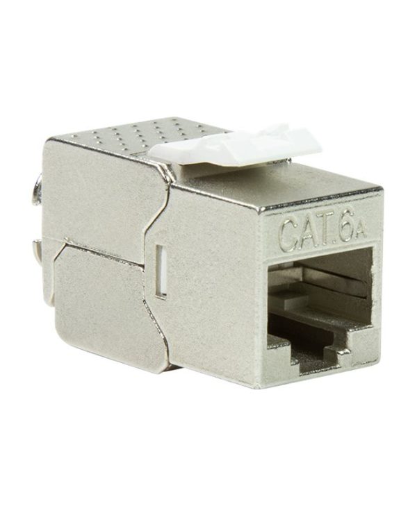 LogiLink Keystone Module Insert STP RJ45/LSA Cat.6a ToolFree 14.8mm Silver NK4019