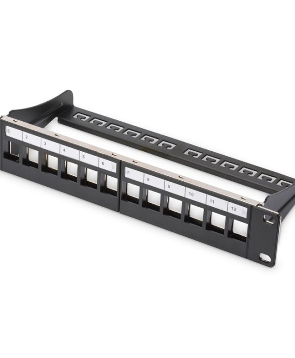 Digitus Keystone Patch Panel 1U 10" 12-Ports DN-91420