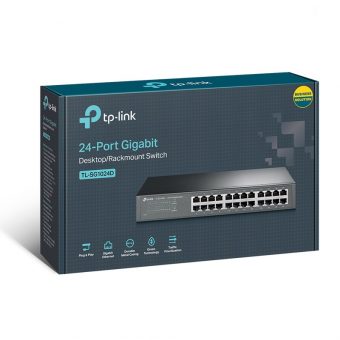TP-Link 24-Port Gigabit Desktop/Rackmount Switch TL-SG1024D V7 - Image 4