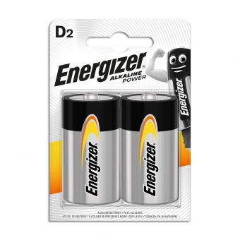 Energizer D-LR20 Alkaline battery 1.5V, 2 pieces 7638900297331