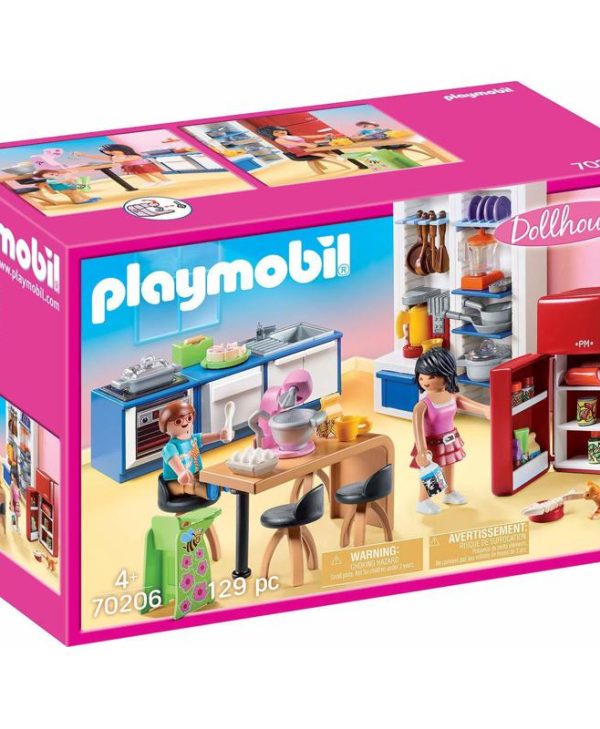 Playmobil Dollhouse: Family Kitchen 70206