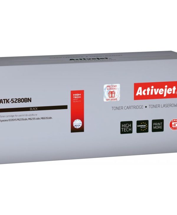 Activejet ATK-5280BN Toner For Kyocera TK-5280K Black 13k Pgs