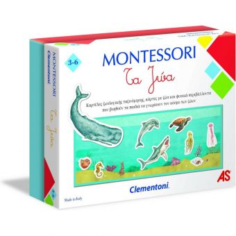AS Clementoni Montessori Τα Ζώα 1024-63224