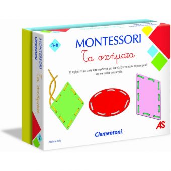 AS Clementoni Εξυπνούλης Montessori Σχήματα 1024-63223