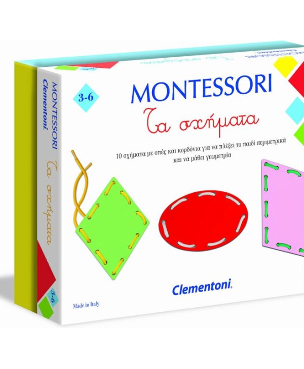 AS Clementoni Εξυπνούλης Montessori Σχήματα 1024-63223