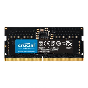 Crucial 8GB 4800MHz C40 DDR5 SO-DIMM CT8G48C40S5
