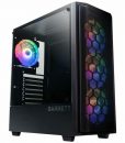 Barrett No3 Midi Tower Tempered Glass Black 787790410942
