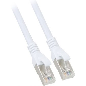 Intronics Act S/FTP RJ45 Cat6.a LSZH 3m White IB3603