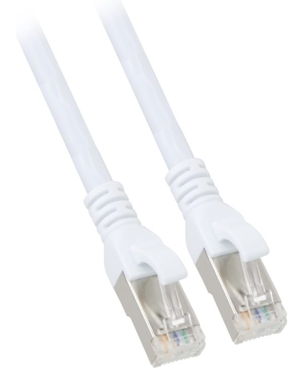 Intronics Act S/FTP RJ45 Cat6.a LSZH 3m White IB3603