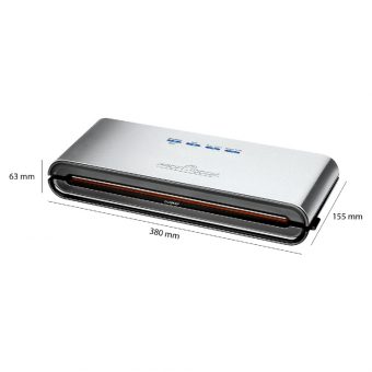 ProfiCook PC-VK 1080 Vacuum Sealer Stainless Steel/Black 501080 - Image 3