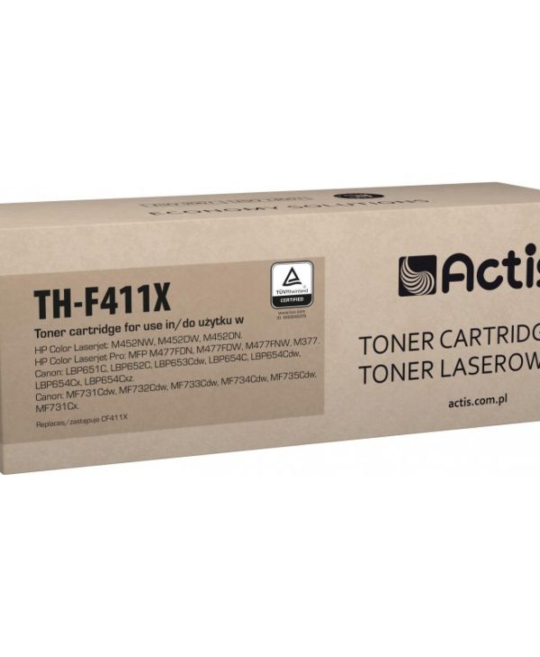 Actis TH-F411X Toner For HP 410X CF411X Cyan 5k Pgs