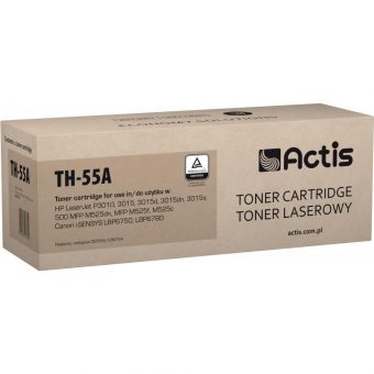 Actis TH-55A Toner For HP 55A CE255A Black 6k Pgs