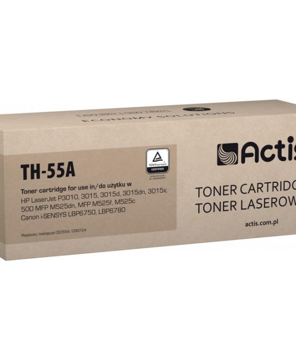 Actis TH-55A Toner For HP 55A CE255A Black 6k Pgs