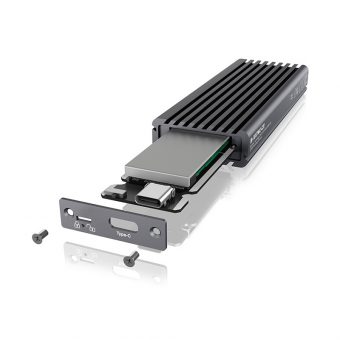 RadiSonic Icy Box IB-1817MC-C31 USB 3.1 Type-C Aluminium Enclosure For M.2 NVMe SSD - Image 5