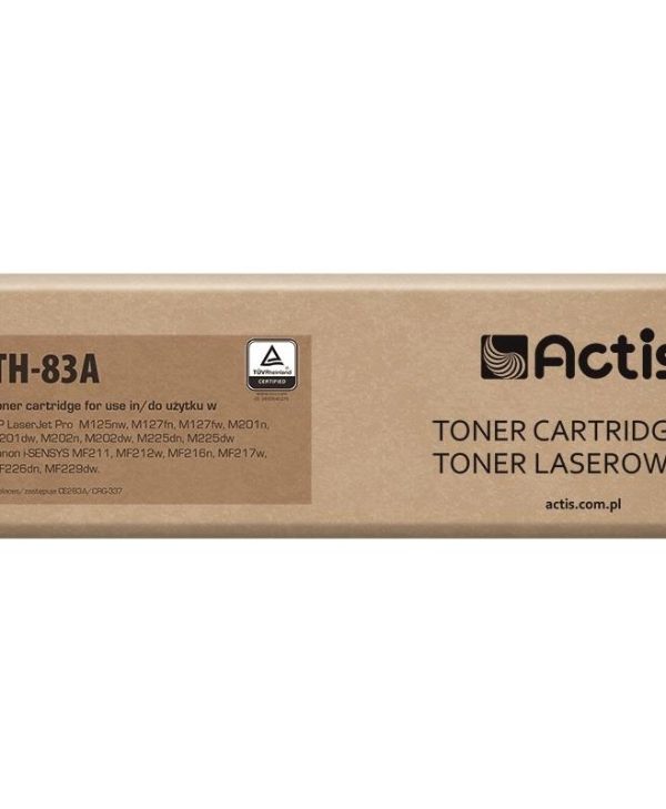 Actis TH-83A Toner For HP 83A CE283A And Canon CRG-737 Black 1.5k Pgs