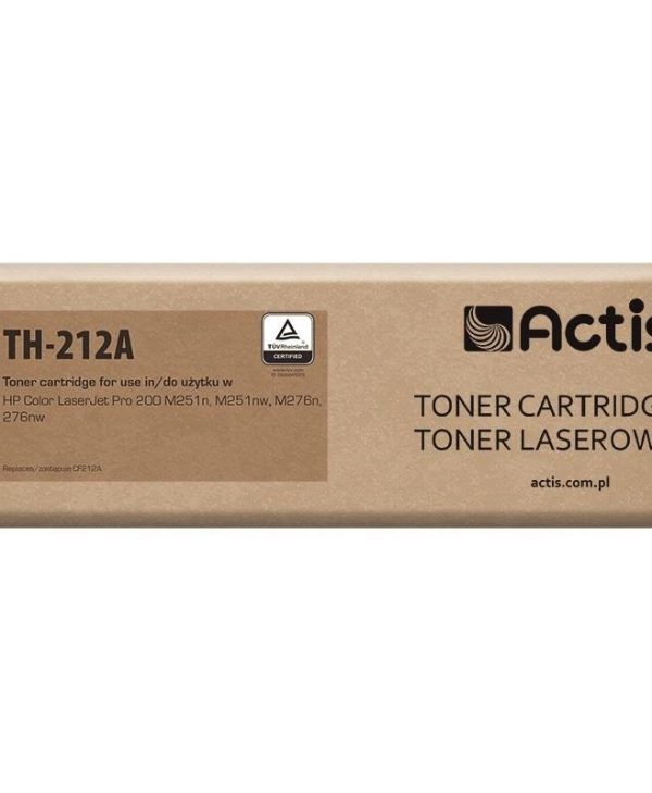 Actis TH-212A Toner For HP 131A CF212A And Canon CRG-731Y Yellow 1.8k Pgs