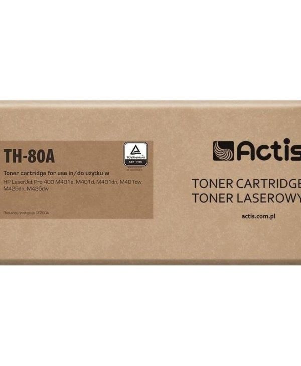 Actis TH-80A Toner For HP 80A CF280A Black 2.7k Pgs