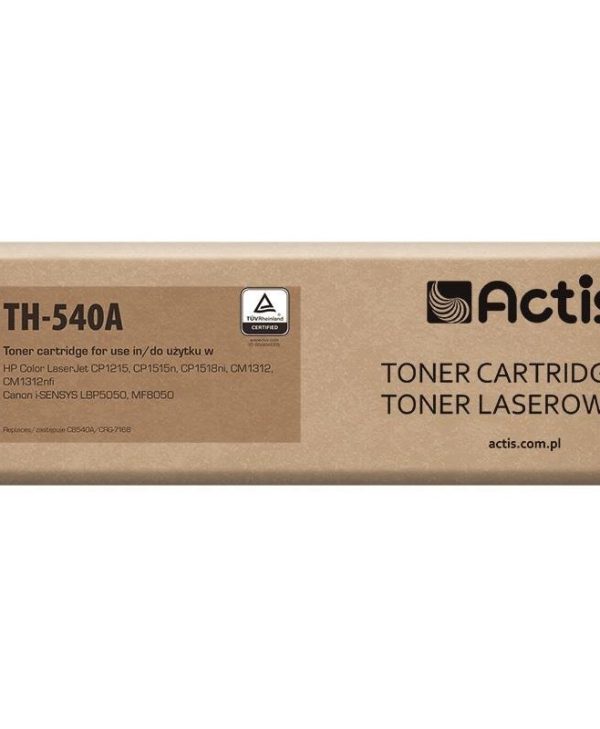 Actis TH-540A Toner For HP 125A CB540A And Canon CRG-716B Black 2.4k Pgs