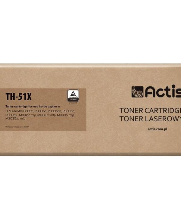 Actis TH-51X Toner For HP 51X Q7551X Black 13k Pgs