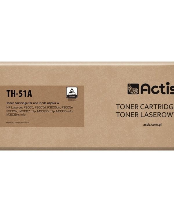 Actis TH-51A Toner For HP 51A Q7551A Black 6.5k Pgs