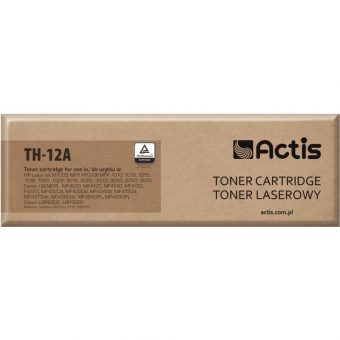 Actis TH-12A Toner For HP 12A Q2612A And Canon FX-10  CRG-703 Black 2k Pgs