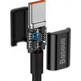 Baseus Superior USB 2.0 cable USB-C male to  USB-C male Black 1m CATYS-B01 - Image 5