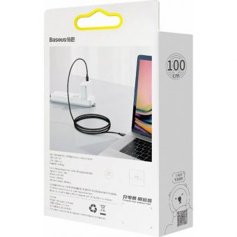 Baseus Superior USB 2.0 cable USB-C male to  USB-C male Black 1m CATYS-B01 - Image 7