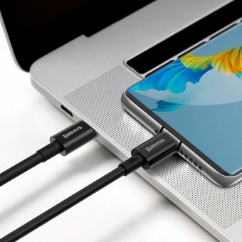 Baseus Superior USB 2.0 cable USB-C male to  USB-C male Black 1m CATYS-B01 - Image 8