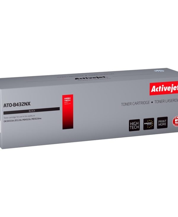 Activejet ATO-B432NX Toner For OKI 45807111 Black 12k Pgs