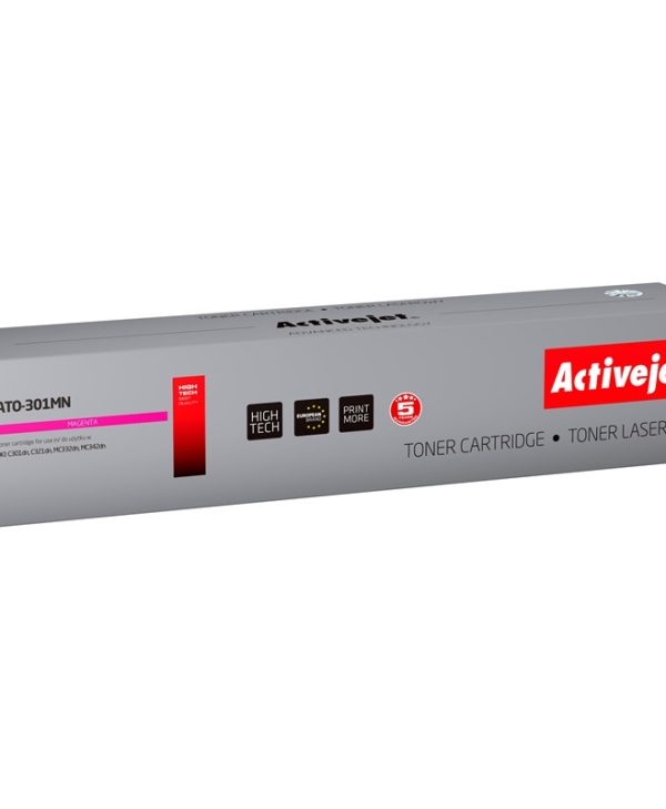 Activejet ATO-301MN Toner For OKI 44973534 Magenta 1.5k Pgs