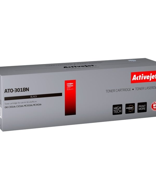 Activejet ATO-301BN Toner For OKI 44973536 Black 2.2k Pgs