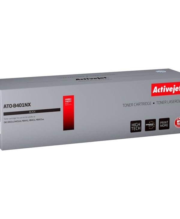 Activejet ATO-B401NX Toner For OKI 44992402 Black 2.5k Pgs