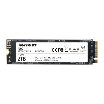 Patriot P300 2TB M.2 2280 NVMe PCIe Gen3.0 x4 P300P2TBM28