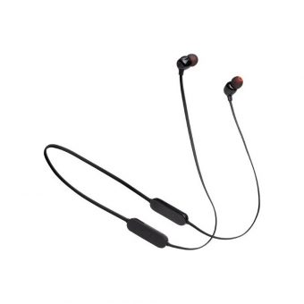 JBL Tune 125BT Wireless In-Ear with 3-Button Mic/Remote Black JBLT125BTBLK