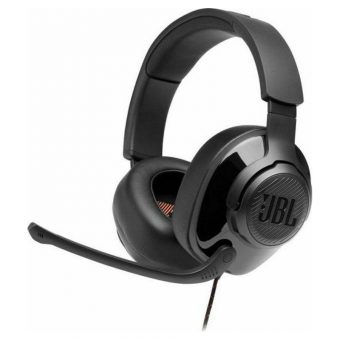 JBL Quantum 200 Over-Ear Wired Gaming Headset JBLQUANTUM200BLK