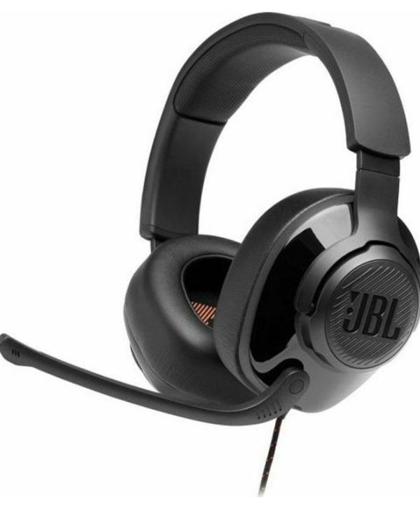 JBL Quantum 200 Over-Ear Wired Gaming Headset JBLQUANTUM200BLK