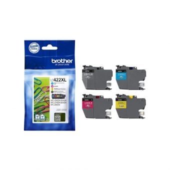 Brother LC-422XLVAL Ink XL Value Pack CMYK