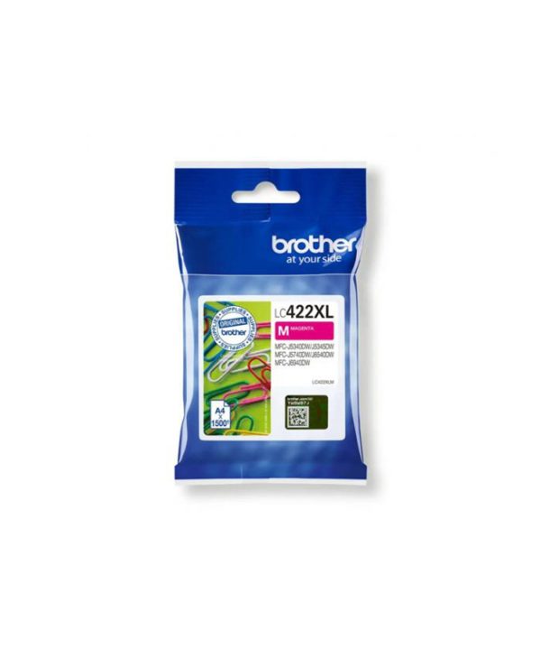 Brother LC-422XLM Ink XL Magenta 1.5k Pgs