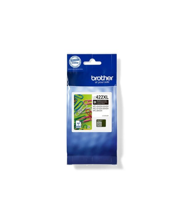 Brother LC-422XLBK Ink XL Black 3k Pgs