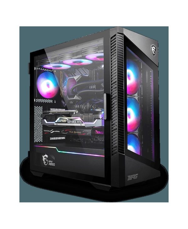 MSI MPG VELOX 100R Midi Tower Tempered Glass Black 306-7G18R21-809