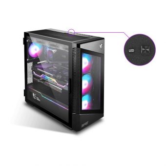 MSI MPG VELOX 100R Midi Tower Tempered Glass Black 306-7G18R21-809 - Image 12