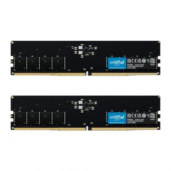 Crucial 32GB (2 x 16GB) 4800MHz DDR5 Black CT2K16G48C40U5